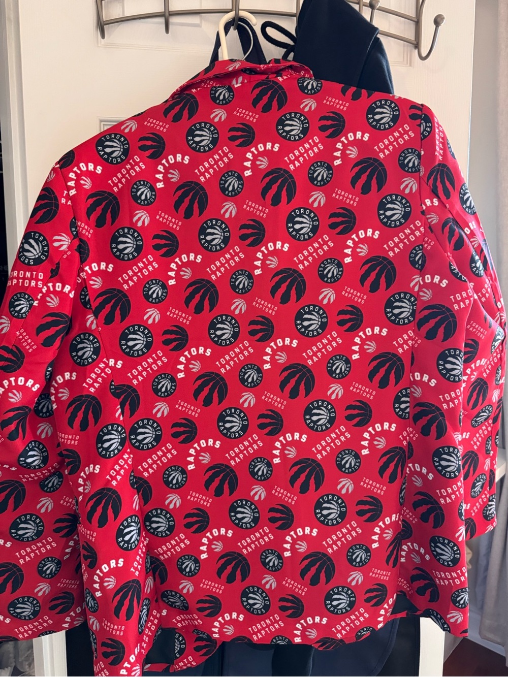 Toronto Raptors Red Blazer Jacket - Picture 3 of 4